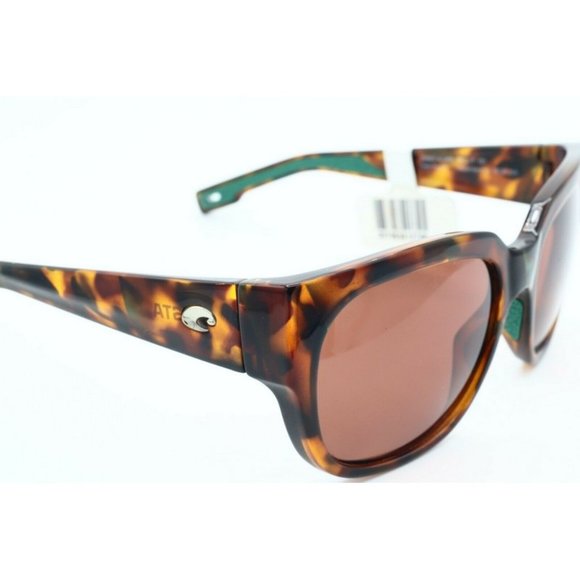 Costa Del Mar WATERWOMEN 06S9019-0455 Cat Eye Tortoise Sunglasses Brown Lens (A) main image 5